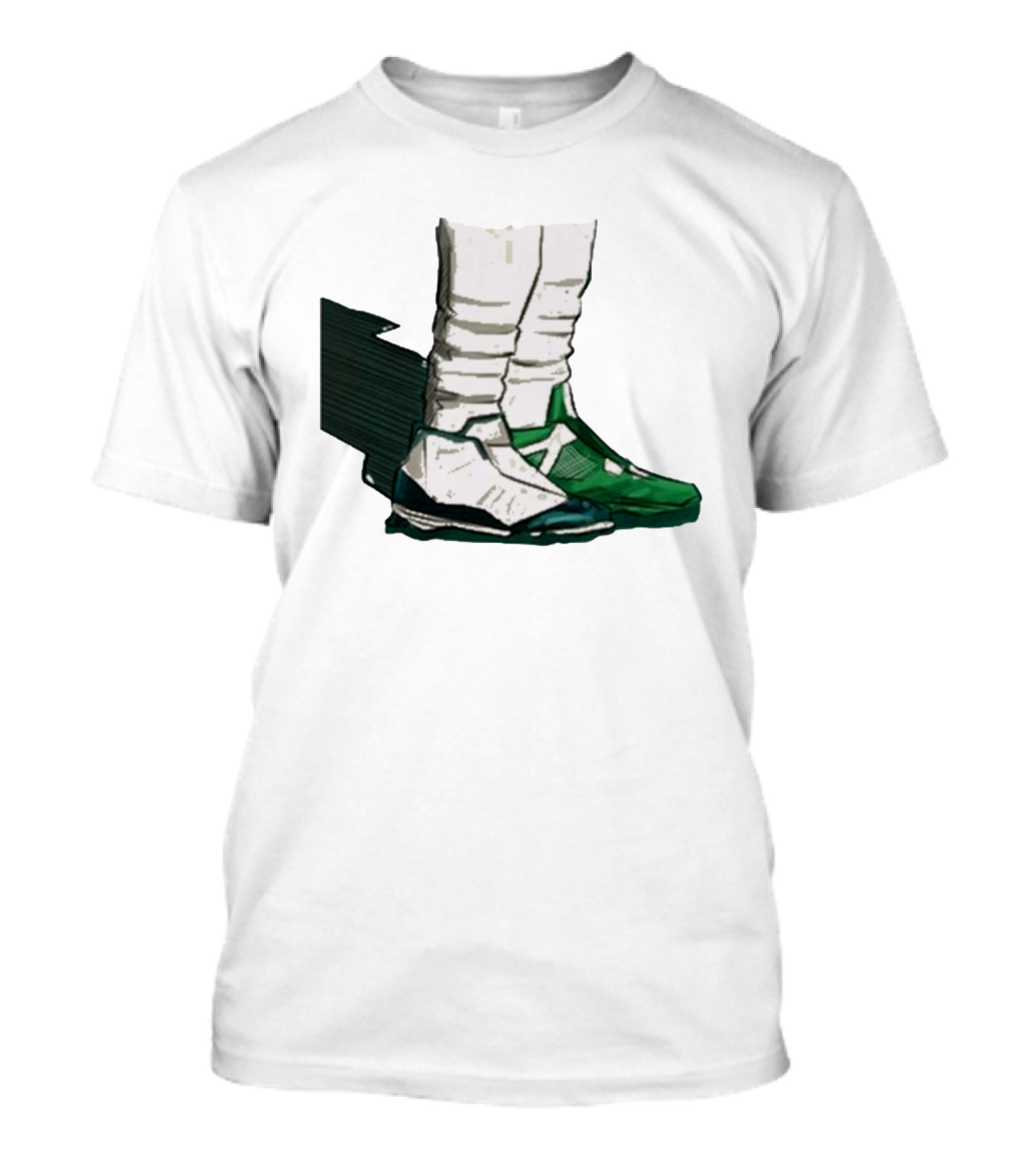 Jalen Hurts Two-Shoes Philadelphia Eagles NFL T-Shirt