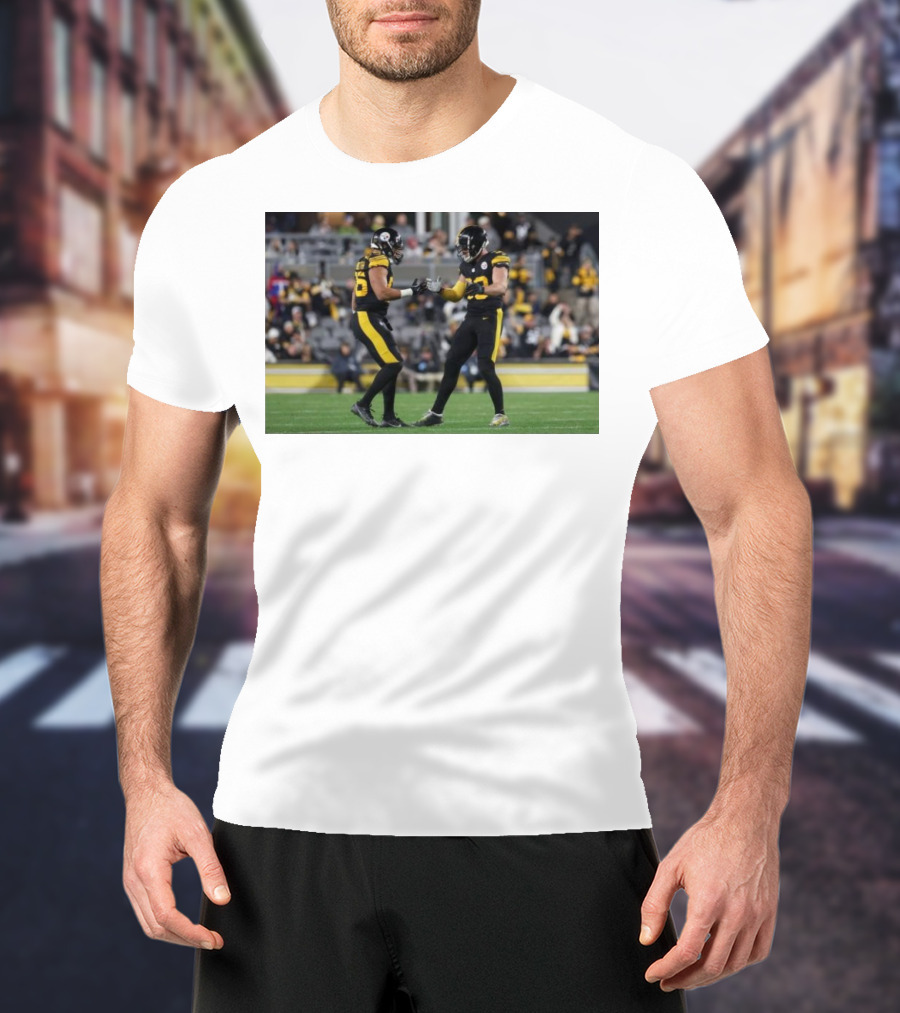 Pittsburgh Steelers T.J. Watt And Alex Highsmith Defensive Edge Duo Dominance T-Shirt