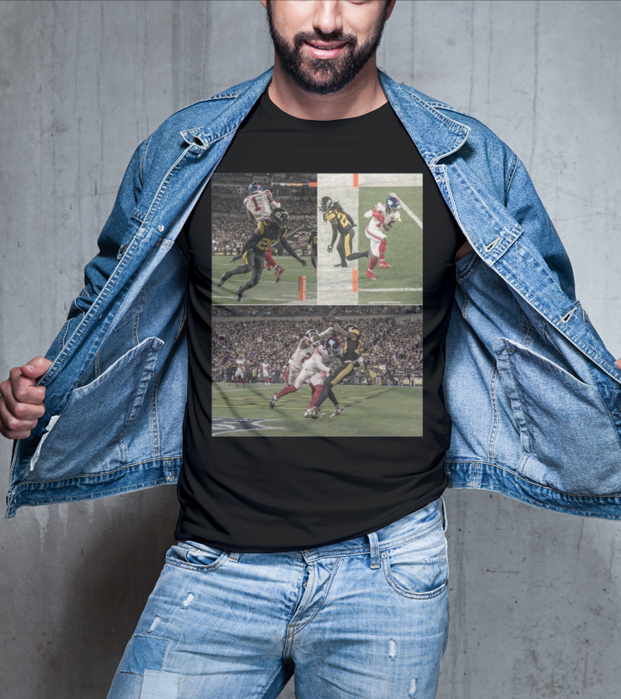 Malik Nabers George Pickens Both Close Scoring Touchdowns Football Moments T-Shirt