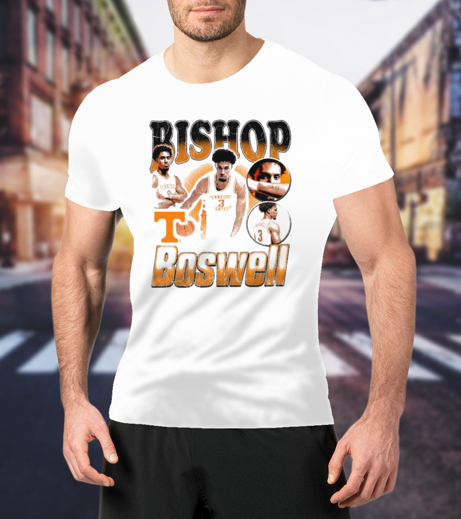 Bishop Boswell Tennessee Vols Basketball Retro 90s T-Shirt