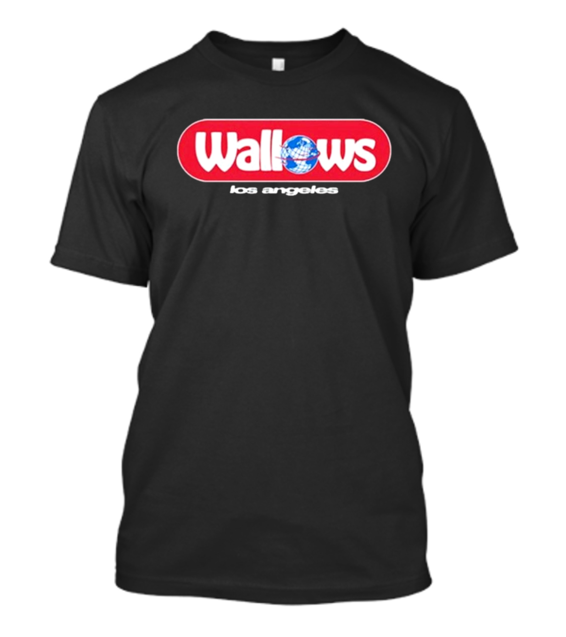 Wallows Globe Logo Los Angeles T-Shirt