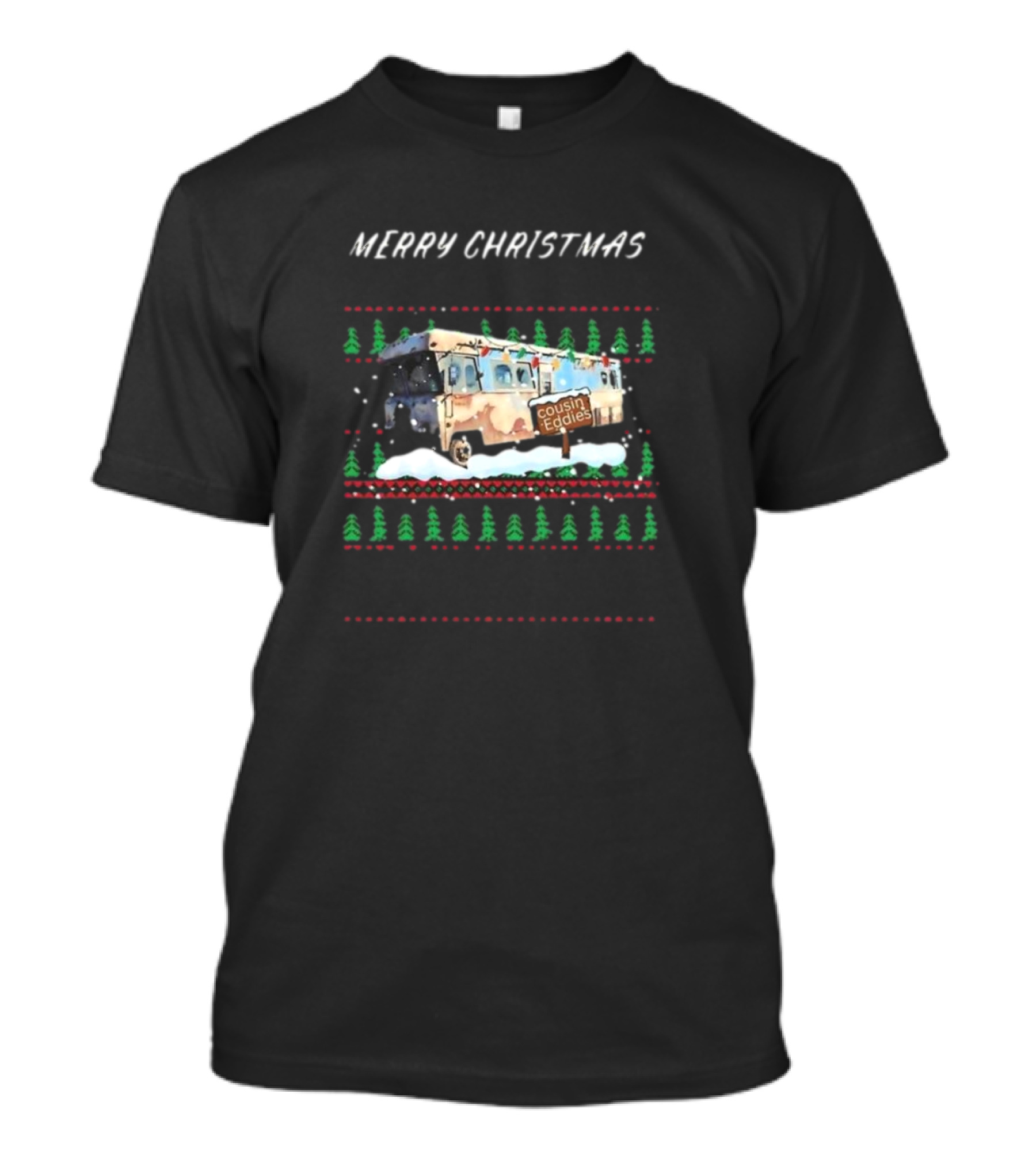 Merry Christmas Cousin Eddie's RV National Lampoon's Christmas Vacation T-Shirt