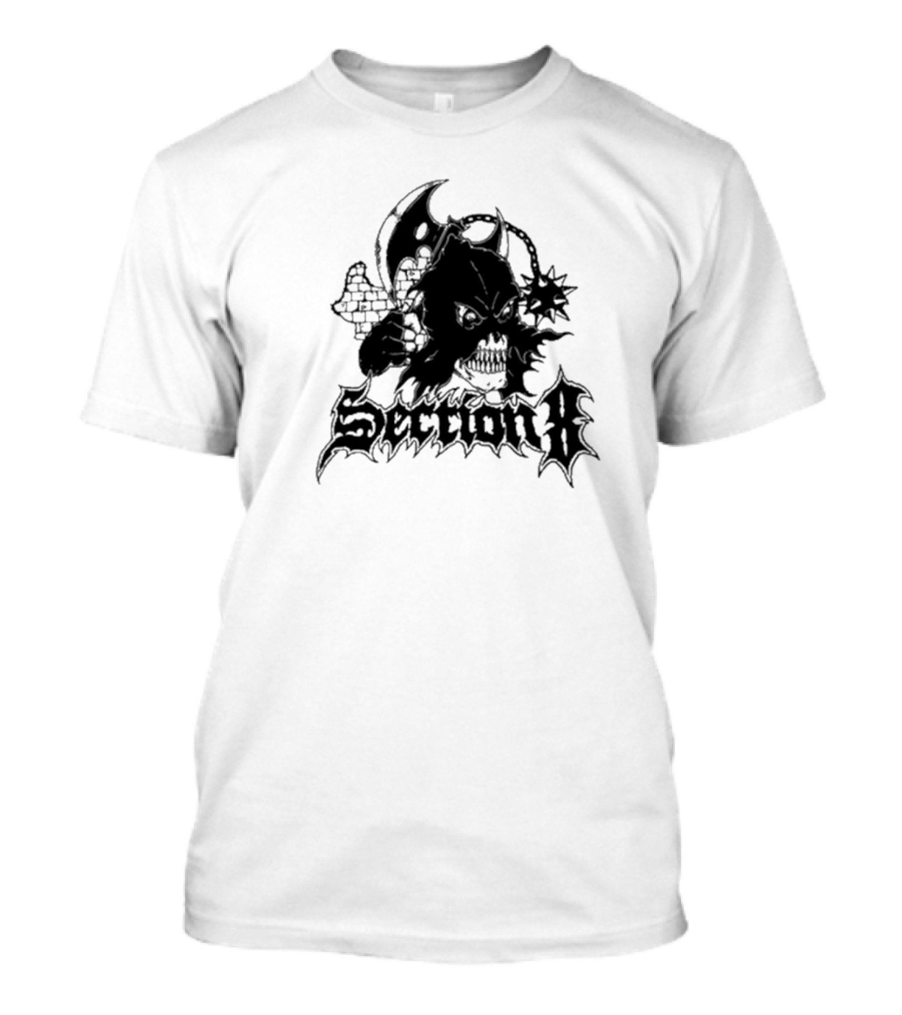 Section8la Store Executor Gothic Warrior T-Shirt