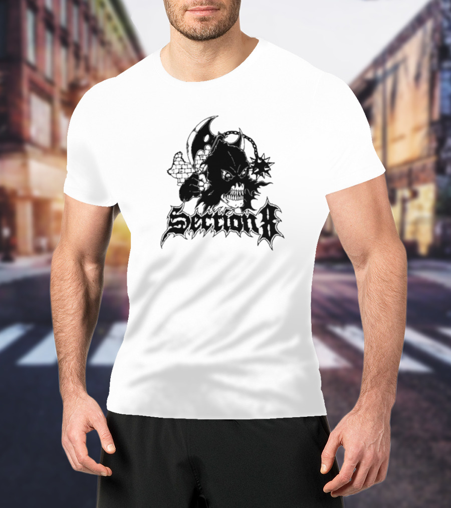 Section8la Store Executor Gothic Warrior T-Shirt