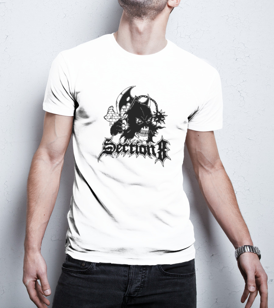 Section8la Store Executor Gothic Warrior T-Shirt