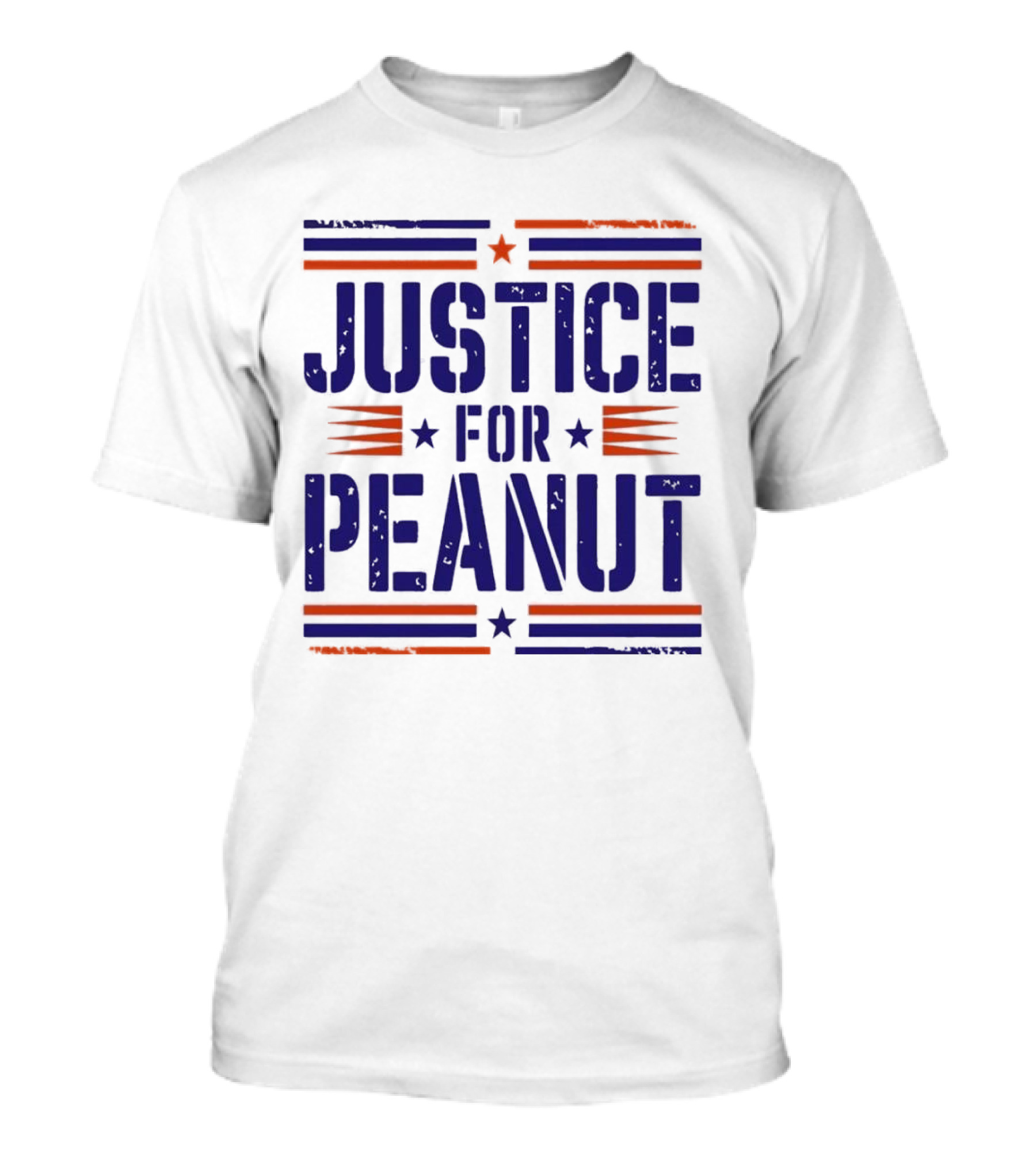 Justice For Peanut Vintage Squirrel Funny T-Shirt