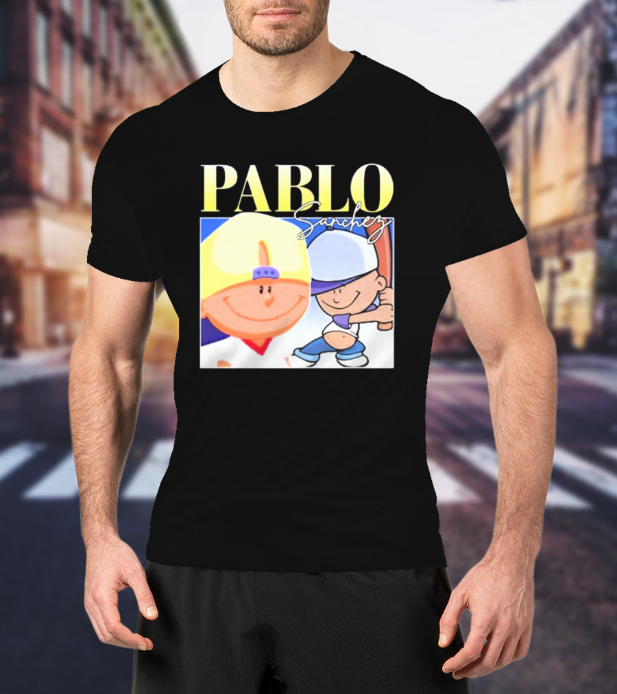 Pablo Sanchez Energy Cartoon Characters Image T-Shirt