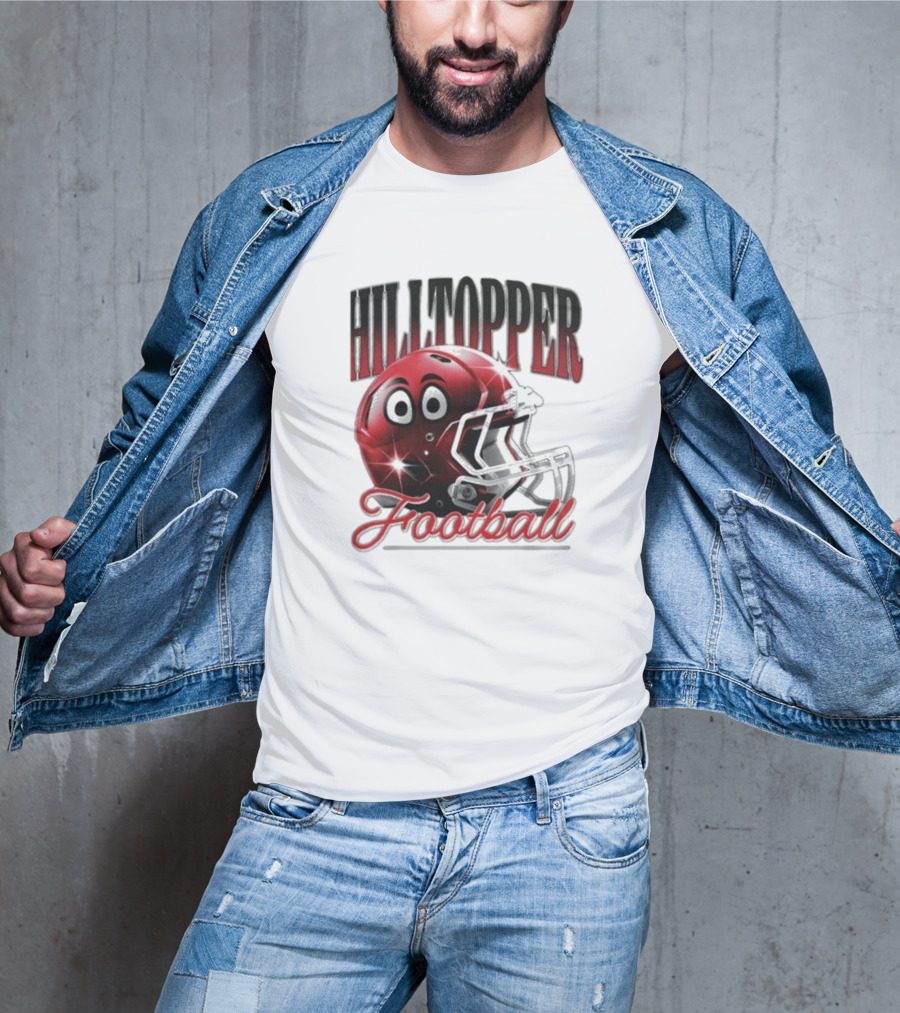 Western Kentucky Hilltoppers Football Helmet T-Shirt