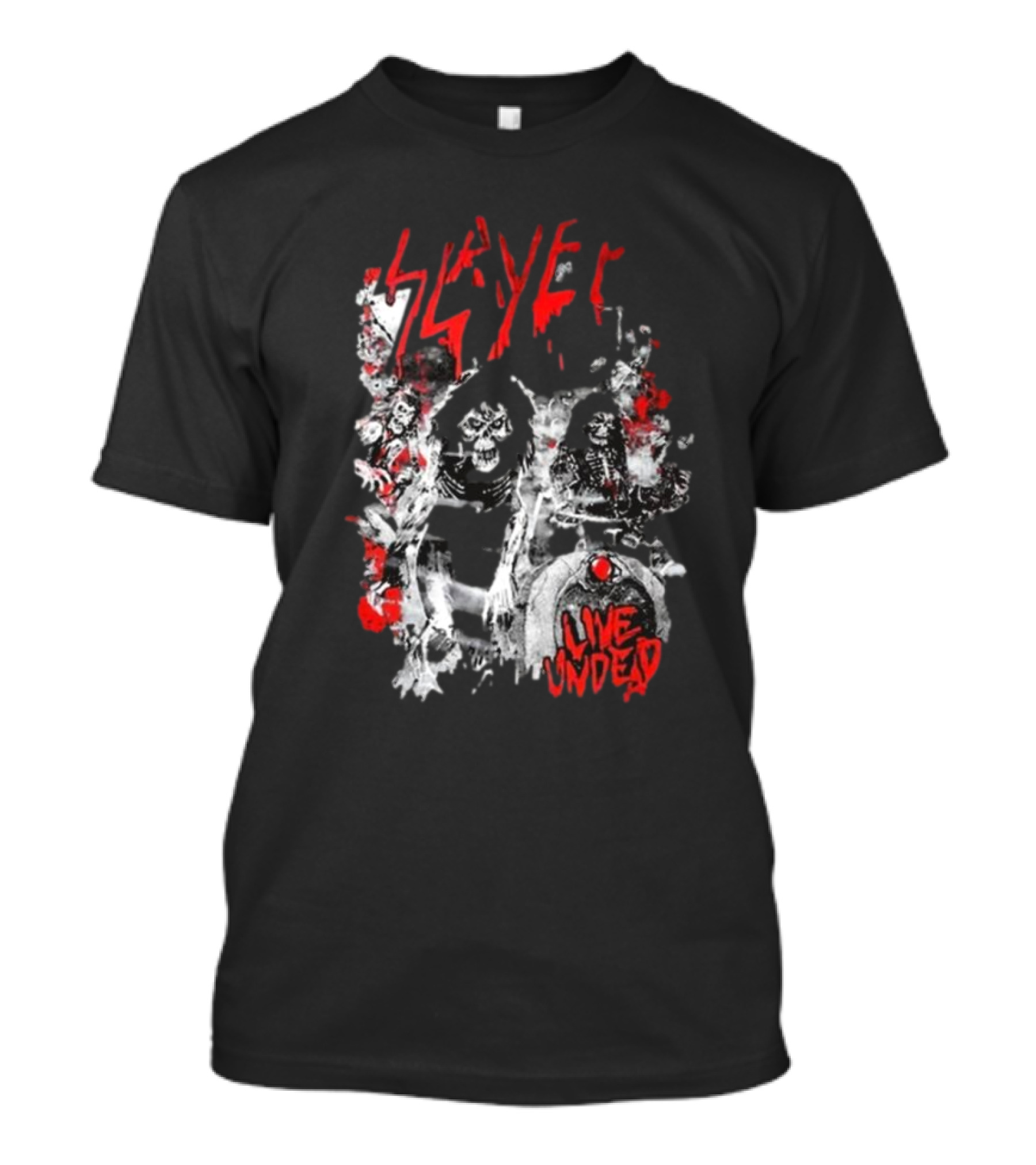 Slayer Live Undead Ghostly Concert Scene T-Shirt