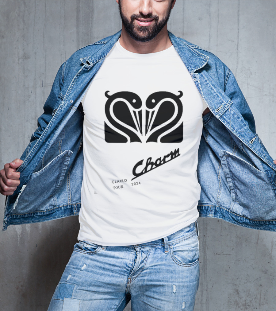 Clairo Charm Swan Tour T-Shirt