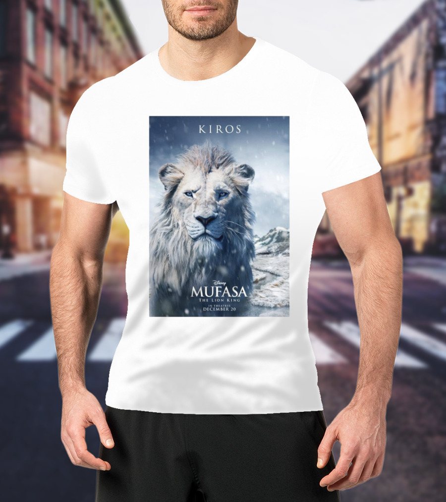 Kiros Mufasa The Lion King Disney In Theatres December 20 T-Shirt