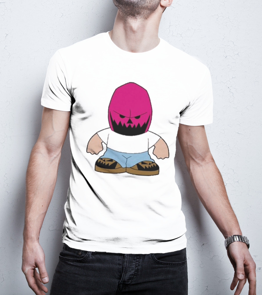 Abbitt 730 Dude Babbitt Revived Pink Mask Character T-Shirt