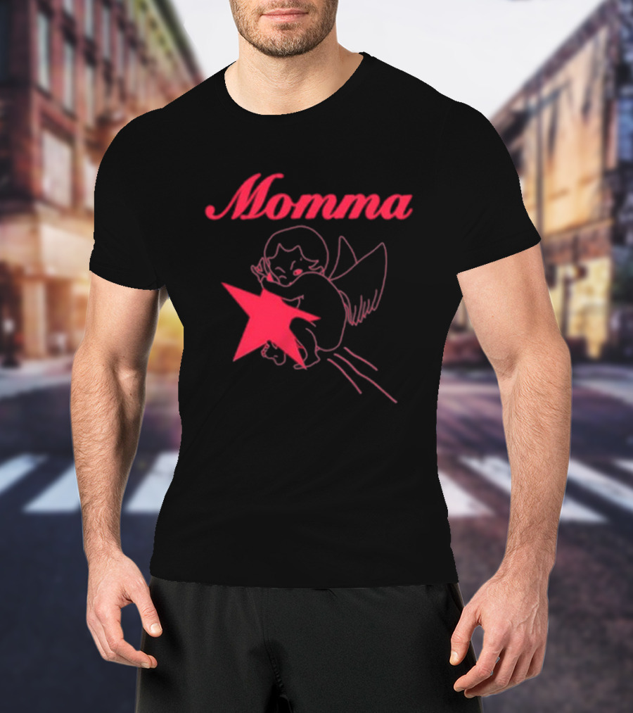 Momma Cupid Star Baby T-Shirt