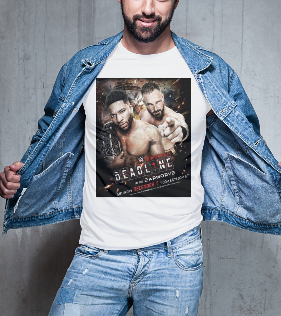 WWE NXT Deadline At The Armory Minneapolis Saturday December 7 7:00 PM ET / 4:00 PM ET T-Shirt