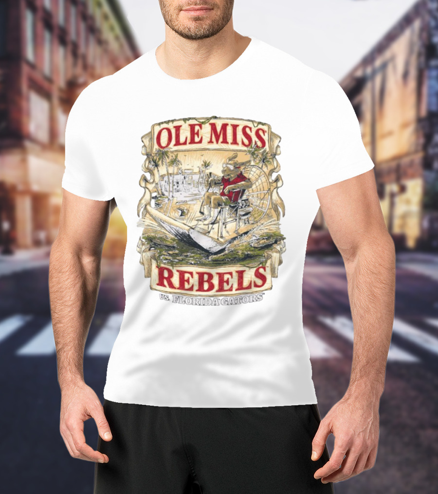 OLE MISS REBELS VS. FLORIDA GATORS GAME DAY T-Shirt