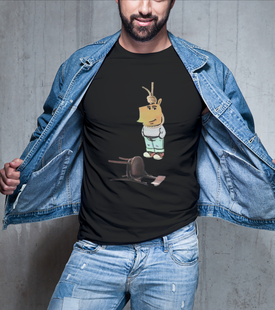 Rami I'm Just A Chill Guy Cartoon Character With Headphone T-Shirt