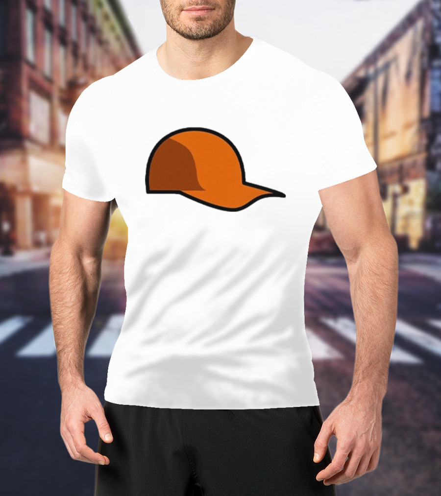 Homestuck Dirk Strider Orange Cap T-Shirt