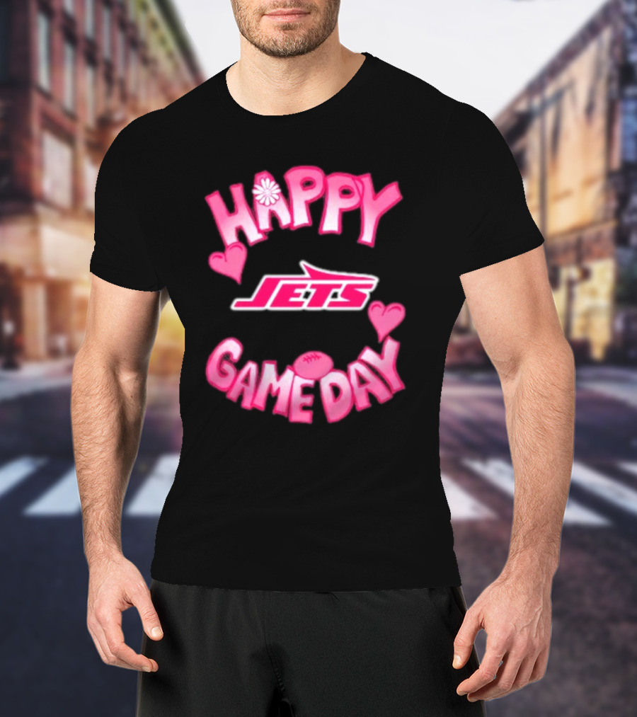 Happy Gameday New York Jets Valentine’s Day 2025 T-Shirt