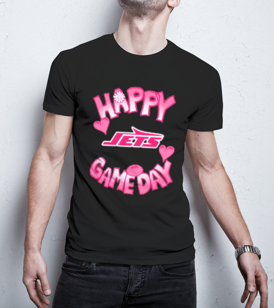 Happy Gameday New York Jets Valentine’s Day 2025 T-Shirt