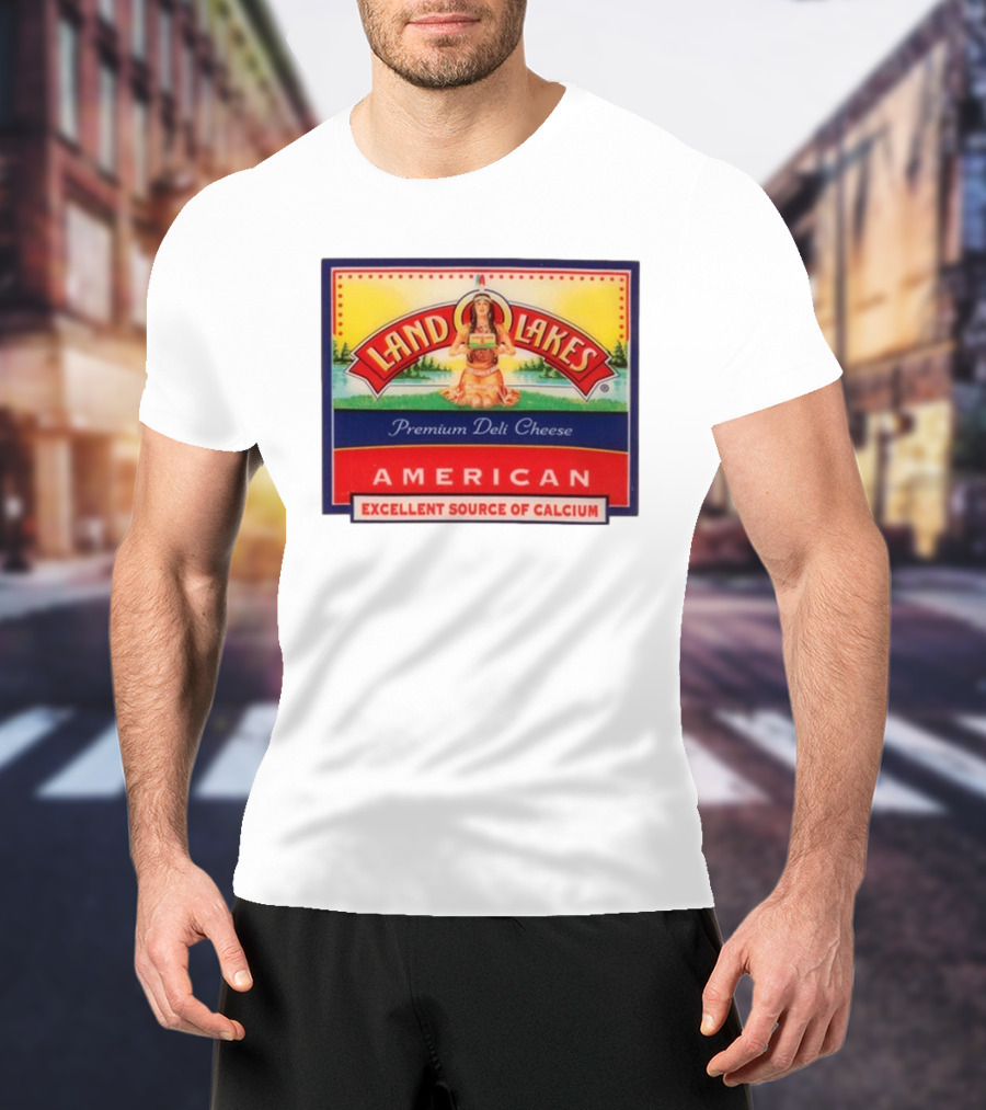 Land O Lakes Premium Deli Cheese American Excellent Source Of Calcium T-Shirt