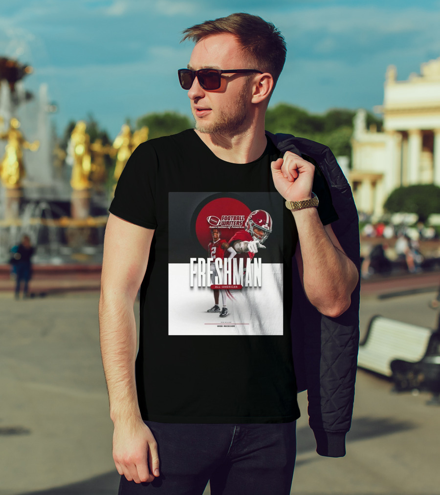 Alabama Crimson Tide Football Writers Association Ryan Williams Freshman All-American Wide Receiver T-Shirt