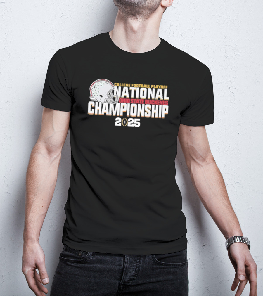 College Football Playoff National Championship Ohio State Buckeyes 2025 T-Shirt