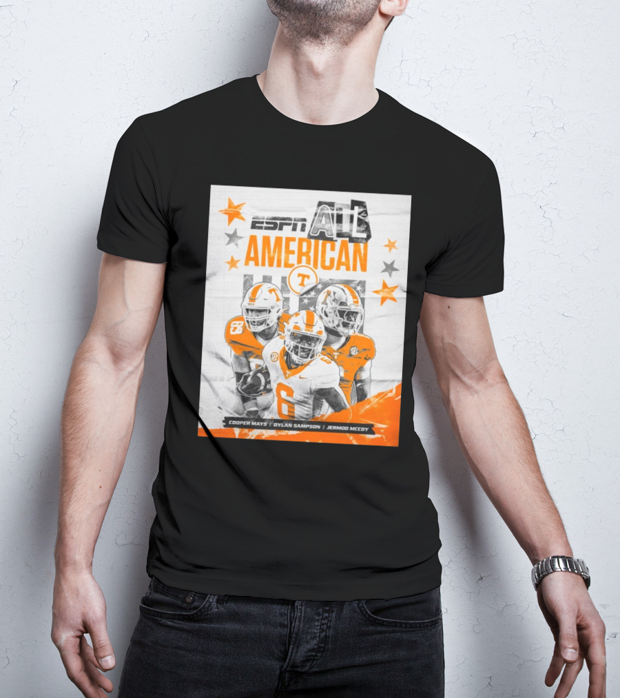 ESPN All-American Tennessee Vols Cooper Mays Dylan Sampson Jermod McCoy T-Shirt