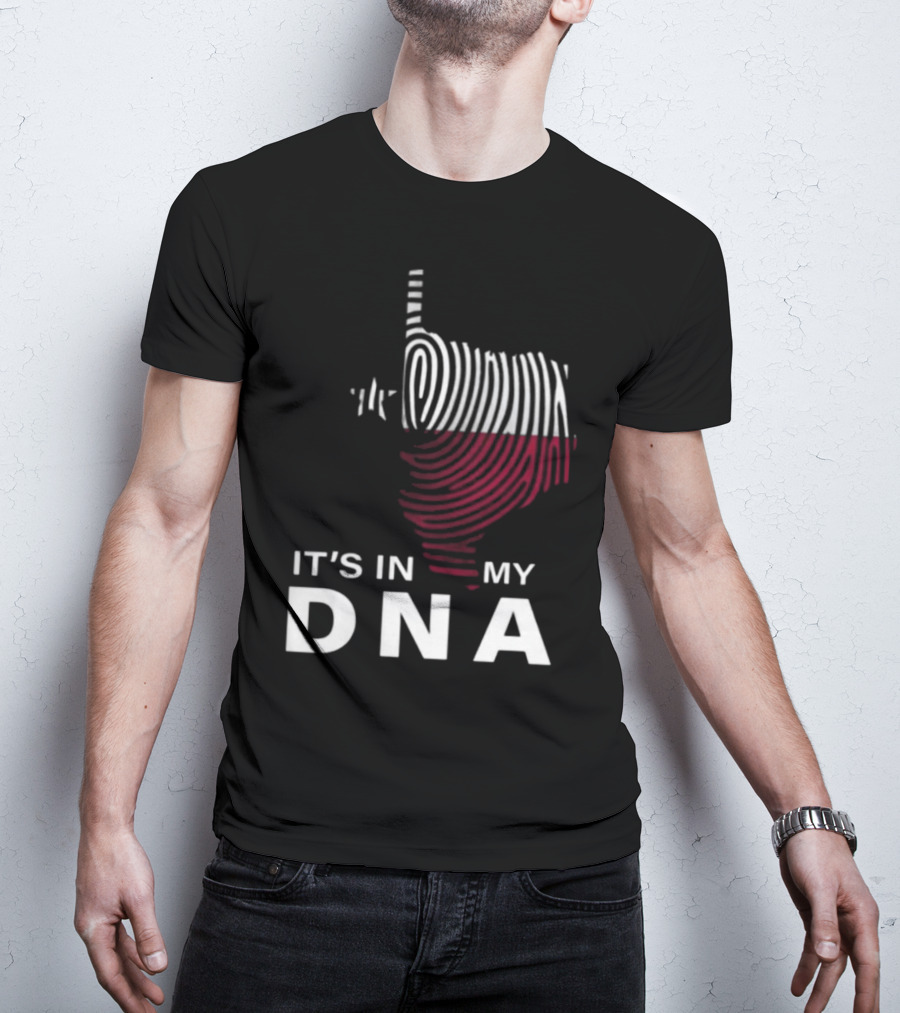 Texas Fingerprint It's In My DNA T-Shirt
