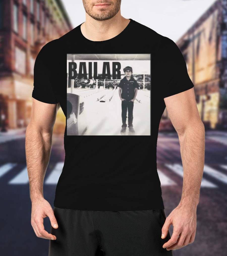 Jamesisnotverynice Bailar Bowling Alley Scene With Child In Cap T-Shirt