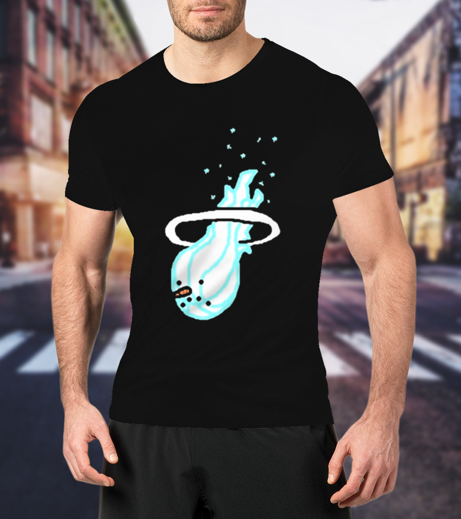 Jimmy Butler Miami Heat Icy Flame Basketball Concept T-Shirt