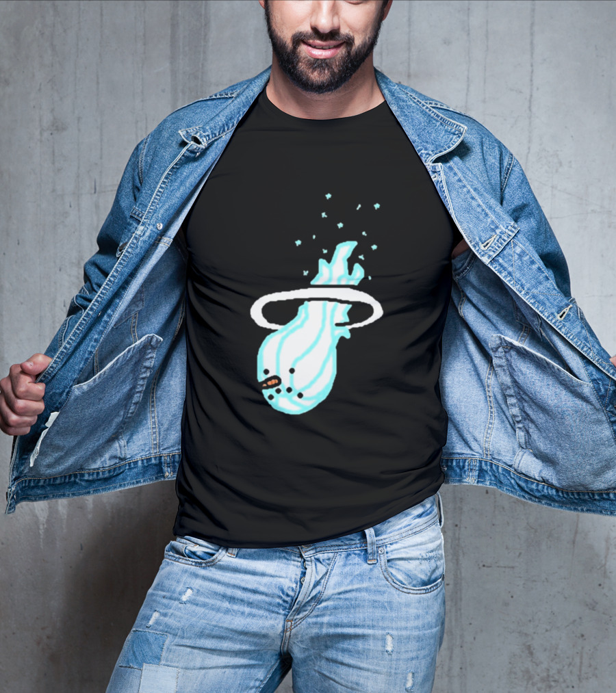 Jimmy Butler Miami Heat Icy Flame Basketball Concept T-Shirt