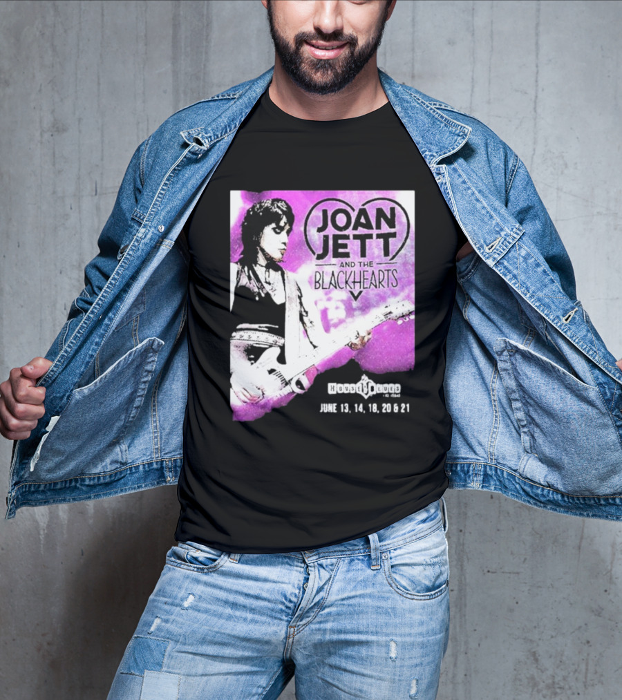 Joan Jett And The Blackhearts House Of Blues Las Vegas June 12 14 15 2025 T-Shirt