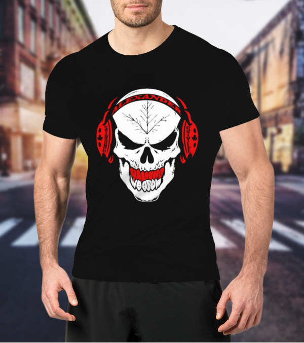 Josh Alexander Strong Style Walking Weapon Skull T-Shirt