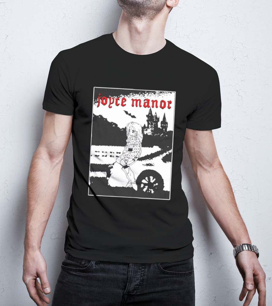 Joyce Manor Castle Anime Girl And Bat T-Shirt