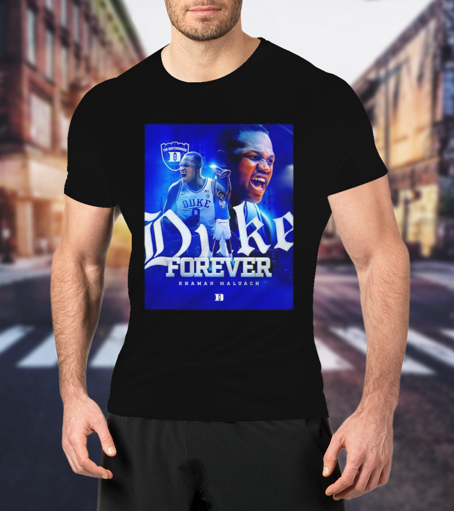 Duke Blue Devils Brotherhood Khaman Maluach Forever T-Shirt
