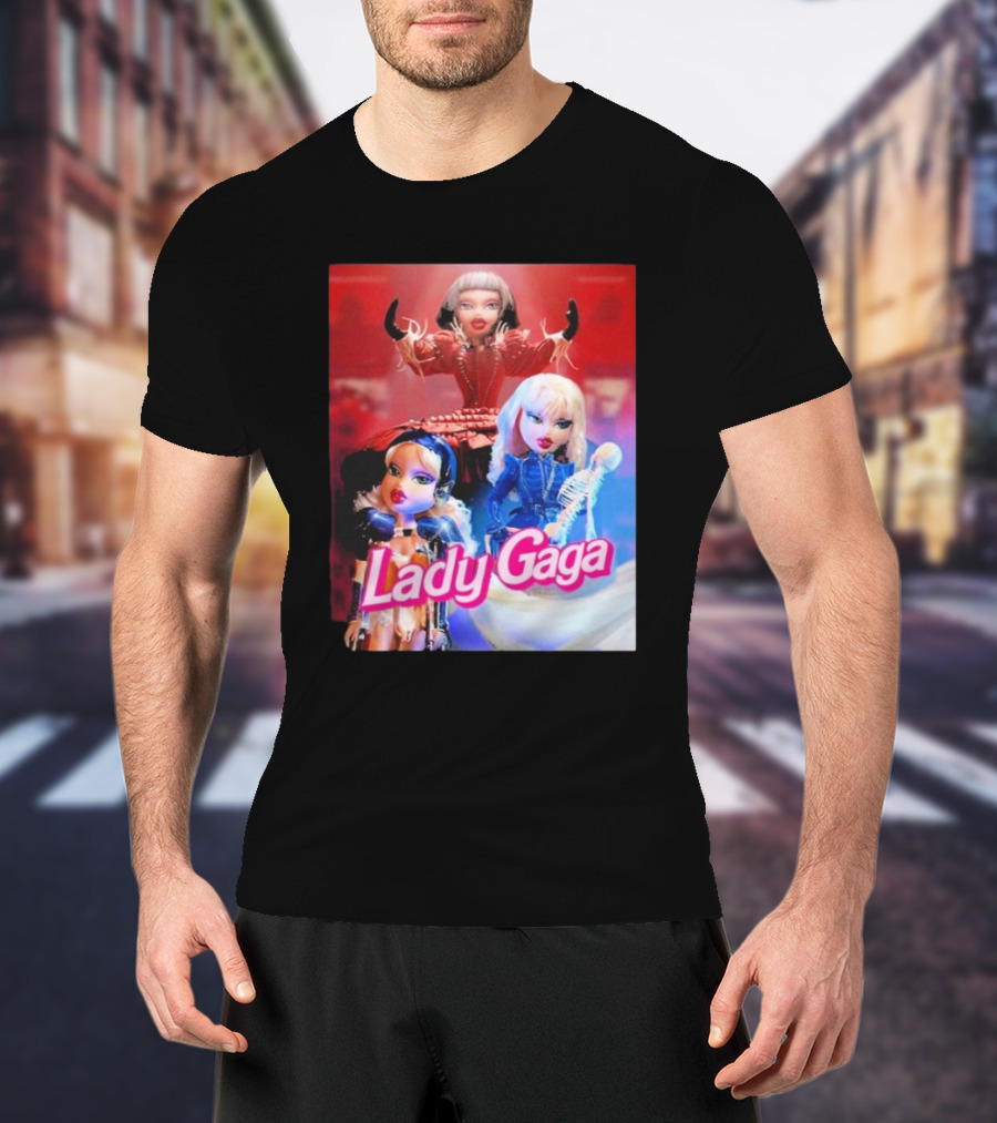 Lady Gaga Bratz Dolls Coachella Barbie Girl Recreate T-Shirt
