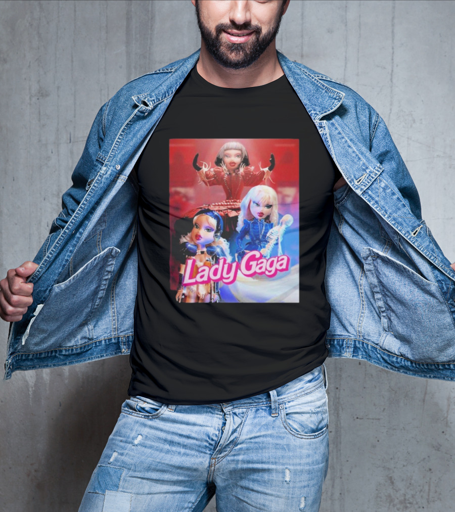 Lady Gaga Bratz Dolls Coachella Barbie Girl Recreate T-Shirt