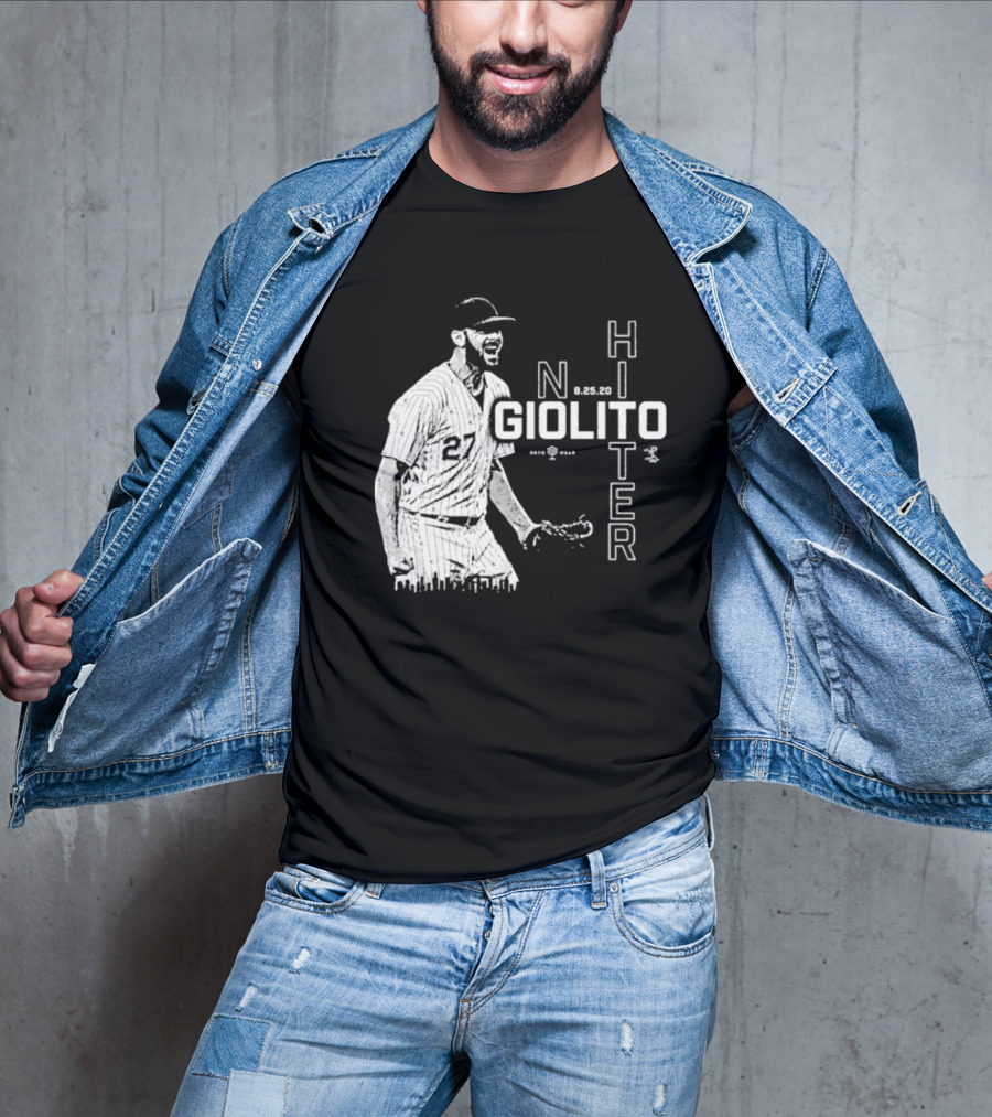 Lucas Giolito No Hitter Baseball Achievement Celebration T-Shirt