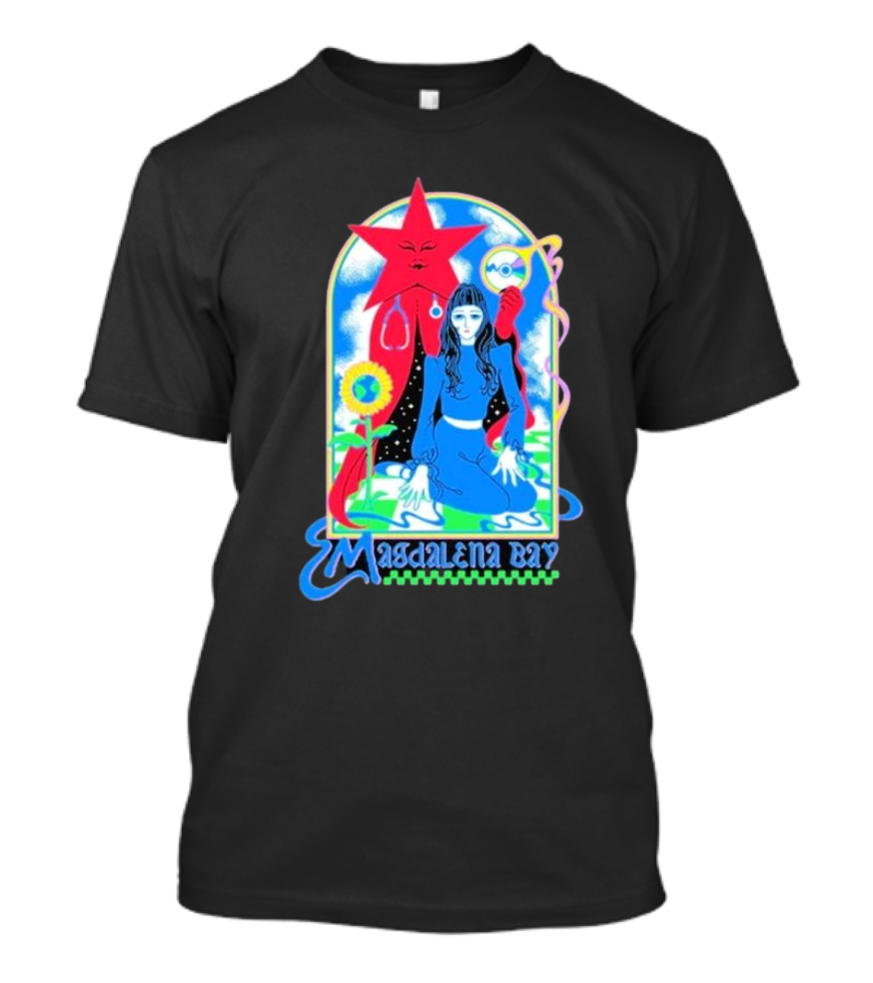 Magdalena Bay Imaginal Disk Album 2024 Surreal Star And Cosmic Figure Art T-Shirt