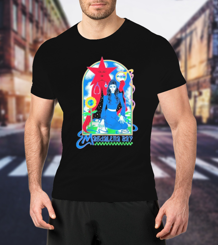 Magdalena Bay Imaginal Disk Album 2024 Surreal Star And Cosmic Figure Art T-Shirt