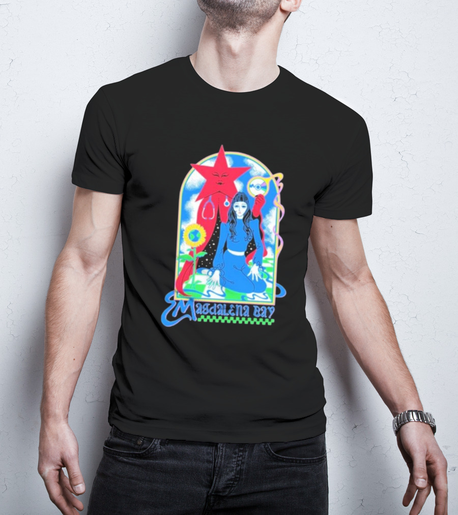 Magdalena Bay Imaginal Disk Album 2024 Surreal Star And Cosmic Figure Art T-Shirt