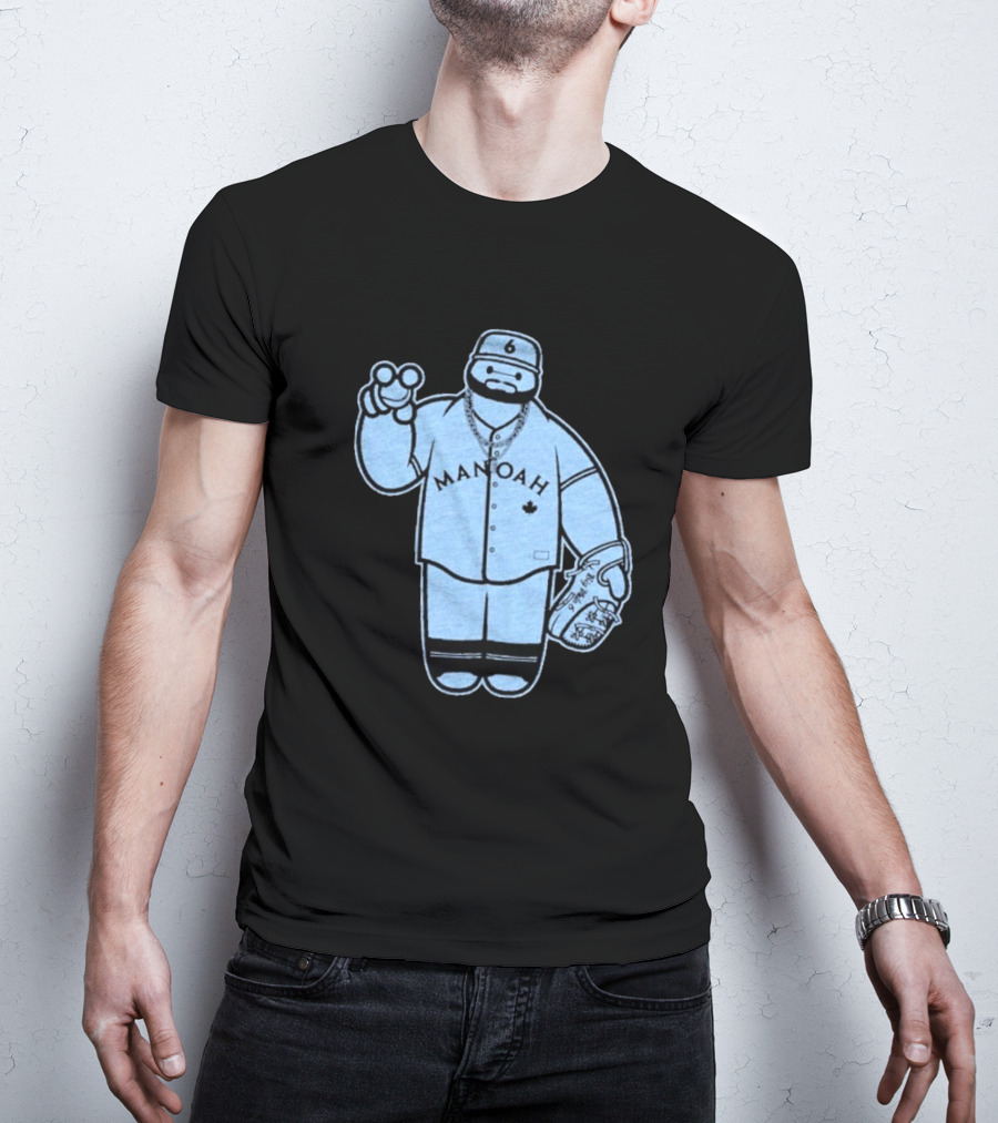 Manoah 6 Baseball Character Sports Graphic T-Shirt