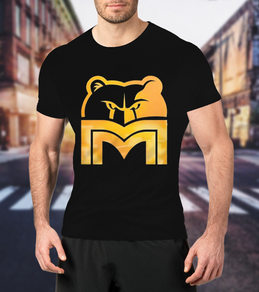 Memphis Grizzlies Playoff Pick Em 2025 Bear Head Logo T-Shirt