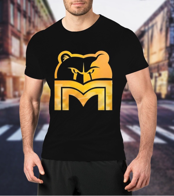 Memphis Grizzlies Playoff Pick Em 2025 Bear Head Logo T-Shirt