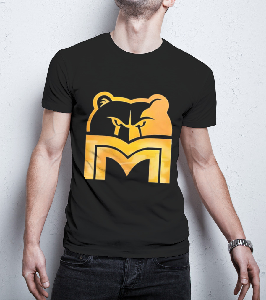 Memphis Grizzlies Playoff Pick Em 2025 Bear Head Logo T-Shirt