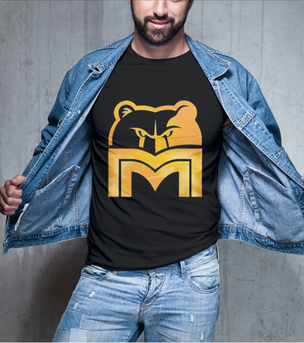 Memphis Grizzlies Playoff Pick Em 2025 Bear Head Logo T-Shirt
