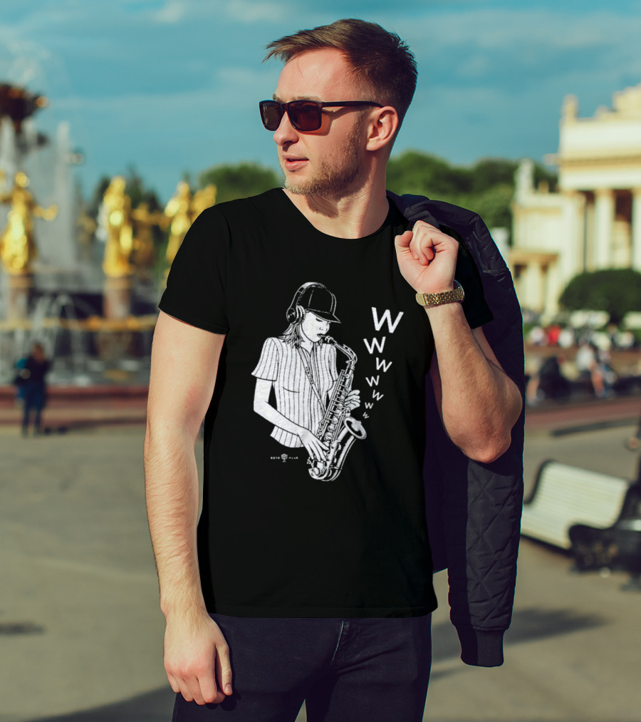 New York Yankees The Sax Lady T-Shirt