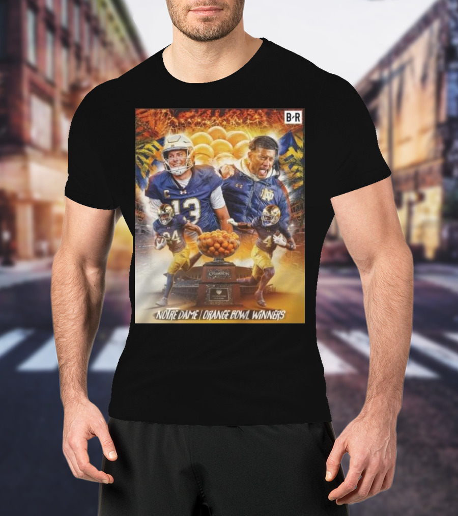 Notre Dame Orange Bowl Winners Penn State Nittany Lion National Championship T-Shirt