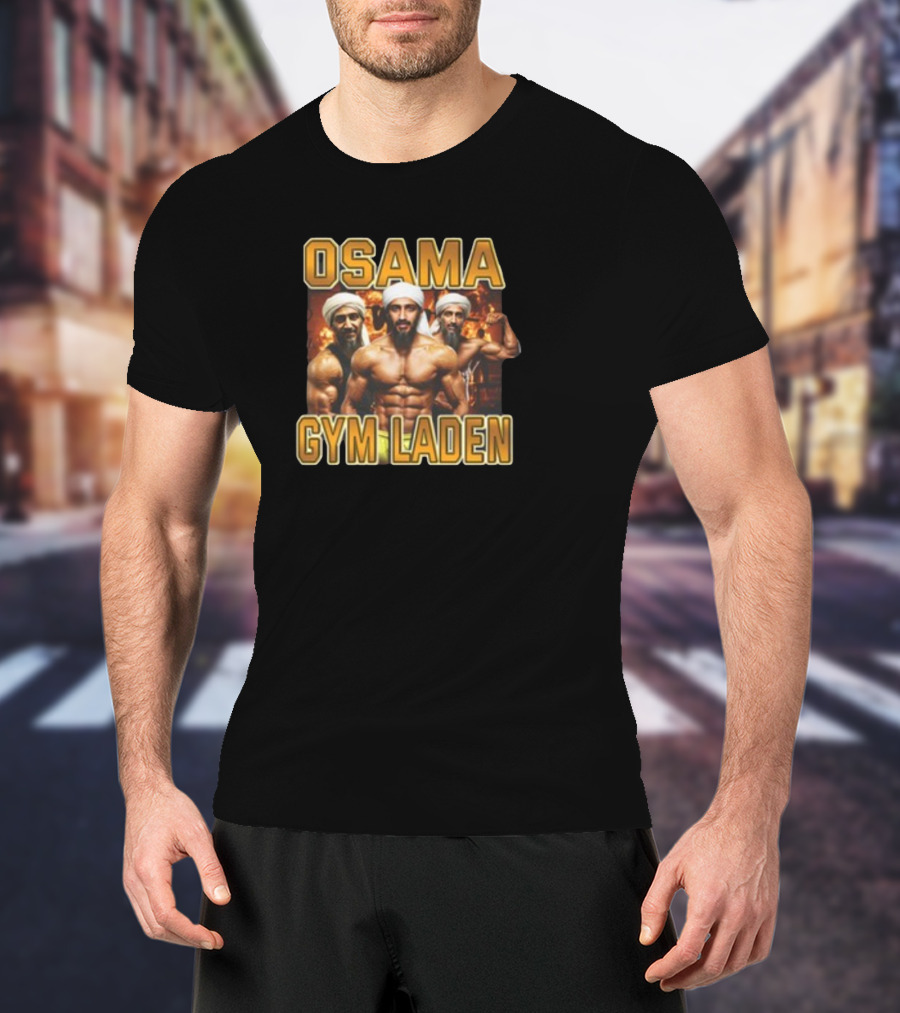Osama Gym Laden Lifting T-Shirt