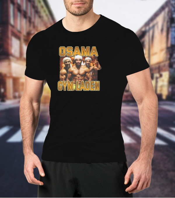 Osama Gym Laden Lifting T-Shirt